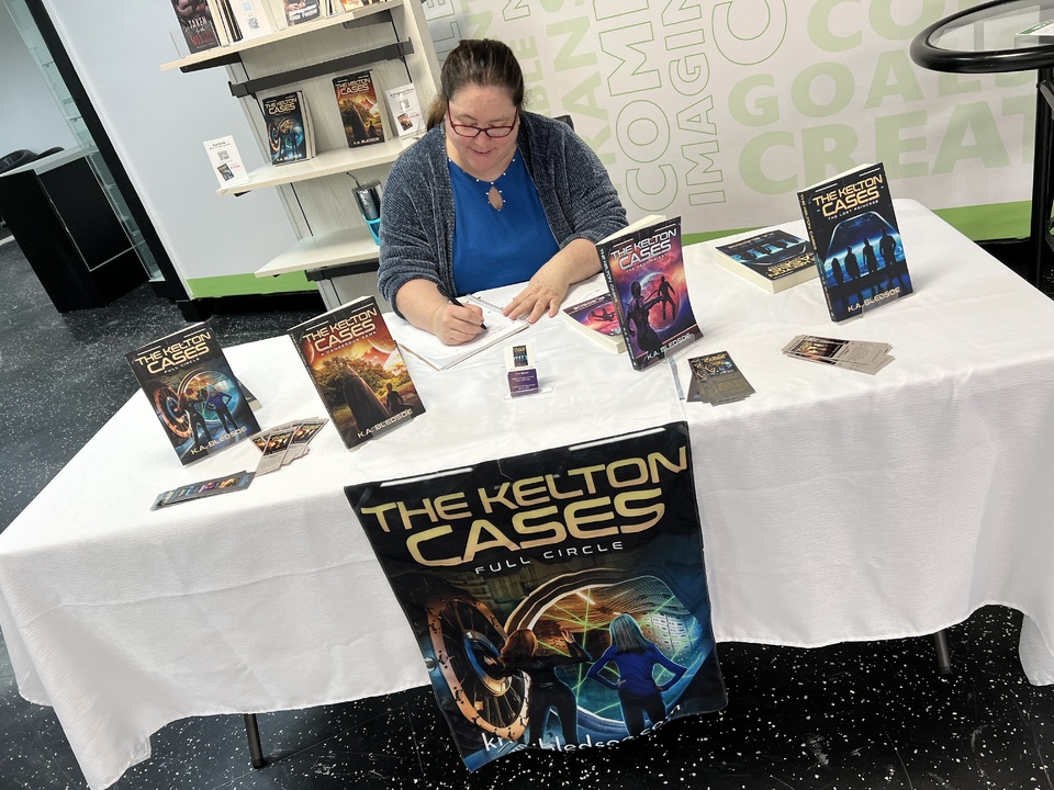 We have a new Single Session Sales Champion here at Author Enclave! congrats to KD Bledsoe for her work today at Author Enclave in Next Phase Mesa today at Superstition Springs Center in Mesa!